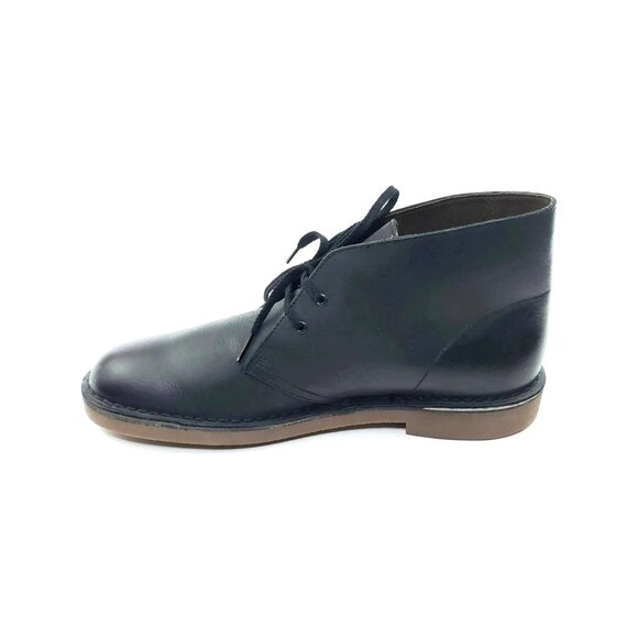 Clarks Bushacre 2 Chukka Boots Black Leather Lace Up Ankle Mens Size 10 main image 9